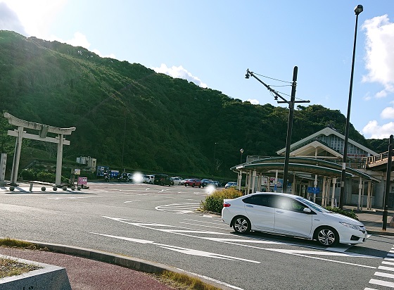 白兎神社 駐車場