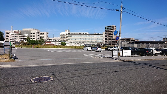 米子城跡 駐車場
